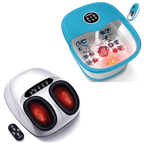 Spa de pies plegable con masaje y calor KNQZE miniatura 1