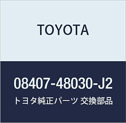 TOYOTA (toyota) Genuine Parts nanba-hure-muhuronto・riyasetto Part Number 08407 – 48030 – J2