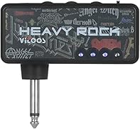 🎸Compact and light-weight design, easy to carry. 🎸Built-in distortion effect. 🎸Designed with 3 adjuster: Drive, tone, vol. 🎸6.35mm/0.25in plug, just plug into guitar jack, no need of installation. 🎸Aux in jack lets you play along with cellphone or MP...