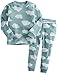 Vaenait Baby Kids Boys Sleepwear Pajama Set Long Cloud Blue M