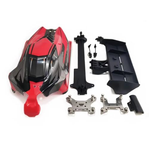 RC accessoires WLtoys 124019 124017 ensemble coques voiture augmentant la hauteur de caisse rouge