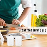 2pcs 100ml Graduated Beaker Clear Plastic Measuring Cup,Measuring Scale Markings Baking Lab Kitchen Measure Tool Beakers,Transparent Lab Graduated Beakers for Baking Lab Kitchen Measure Tool - Image 5