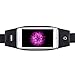 AOOK Running Belt Waist Pack, Zipper Design/ Transparent Touch Screen Window/ Headphone Jack Fit for 4.7INCH/5.5INCH iPhone 6, 6S,6 Plus, 6S Plus, Samsung Galaxy S5,S6, S7,Edge, Note 3,4,5