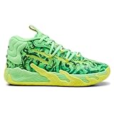 PUMA Kids Boys Mb.03 La France Basketball Sneakers Shoes - Green - Size 5.5 M