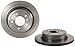 Produktbild Brembo 09.A604.11 Hintere Bremsscheibe mit UV Lackierung, Anzahl 2
