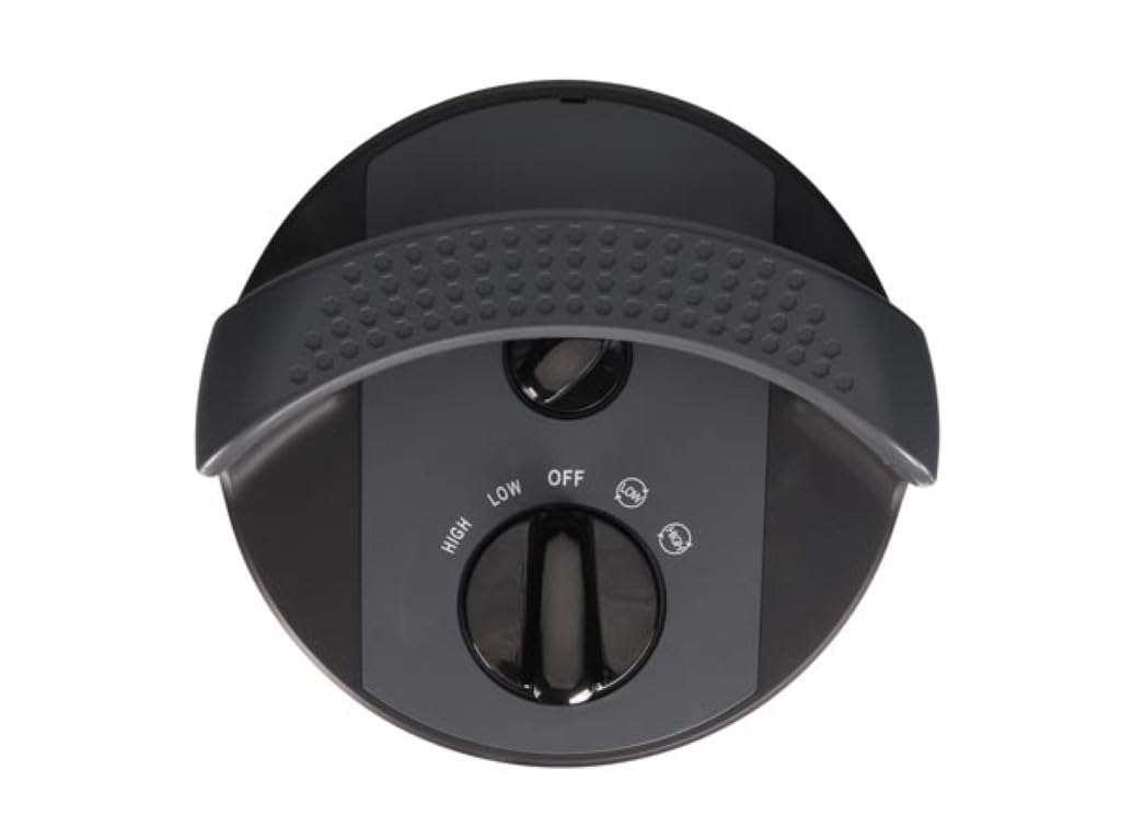 Perel PHT700 Calefactor Electrico de Pie con Infrarrojos para Exteriores, 700 W, Diametro de 22 cm, Altura de 41 cm, Ipx4