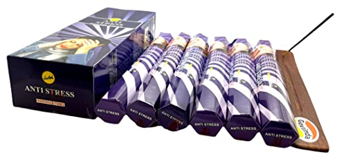 Anti Stress Incense Sticks and Incense Stick Holder Bundle Insence Insense SreeVani Incense Sticks