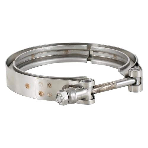 3 Inch Exhaust V band Clamp for Flange Kits Stainless Steel(No Flanges)