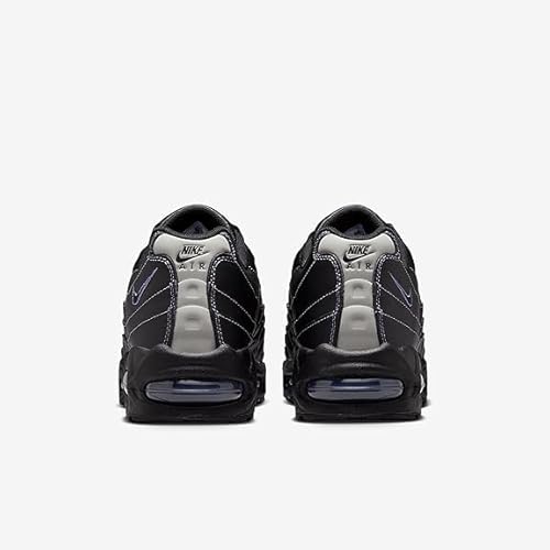 Nike Nike Air Max 95 OG Men's Shoes (IB7936-001, Black/Persian Violet/Wolf Grey/Black) Size 9.5