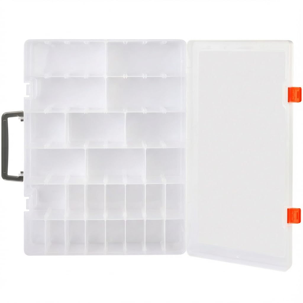 ALCYON Toy Organizer Storage Case Compatible with Thomas & Friends MINIS Engines/for MINIS Toy Trains/for Trackmaster/for Fisher-Price and More (Box Only)