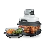 Ninja Crispi 3-in-1 Portable Air Fryer System with 4‑Qt + 5‑Cup Borosilicate Glass Bowls & Leak‑Proof Lids