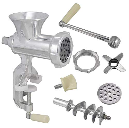 Moedor De Carnes Máquina Manual 5 Mm P/Embutidos Linguiça