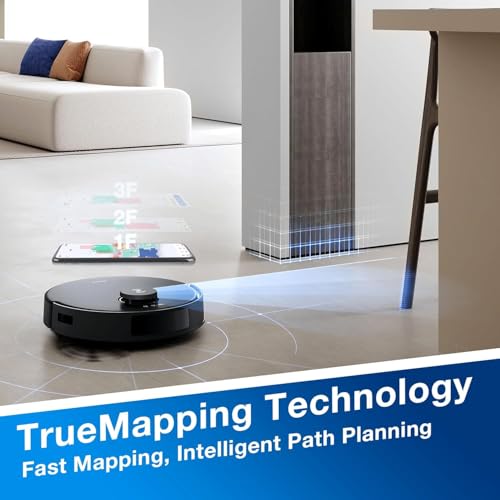 ECOVACS DEEBOT N20 Robot Vacuum Cleaner and Mop,8000Pa Strong Suction, ZeroTangle Brush, 300 Minutes Runtime,TrueMapping Intelligent Path Planning by ECOVACS - Image 5