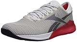 Reebok Damen Nano 9 Crosstrainer, Weiß/Rot/Marineblau, 35 EU