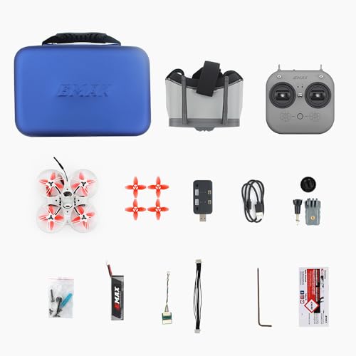 EMAX Tinyhawk 3 Plus Drone RTF Kit Ready To Fly FPV HD Zero Drone Mini Racing Quadcopter with Controller and Goggles for Kids Adults Beginners - Image 7