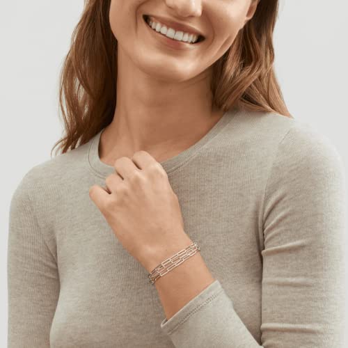 Silpada 'Graffetta' Chain Bracelet In Sterling Silver, 7" + 1" #TOP2