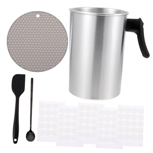 HOODANCOS Easy DIY Candle Making Supplies Soybean Wax Pot for Birthday Holiday Decor Random