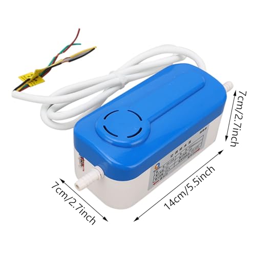 Bomba de Condensado AC110 a 240V HVAC, Bomba de Condensado, Drenaje Mini Split Portátil Automático para Aire Acondicionado 24L/h para Horno Deshumidificador Aire Acondicionado