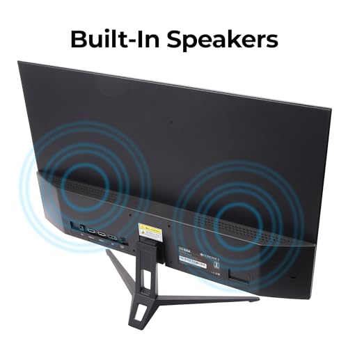 Image of ZEBRONICS 24 inch 165Hz Gaming Monitor with FHD 1080p, IPS Panel, 1ms MPRT, HDR10, Free sync Support, HDMI, DP, 250 Nits max, 16.7M Colors, Built-in Speakers and Ultra Slim Bezel Less Design ZEB-S24A