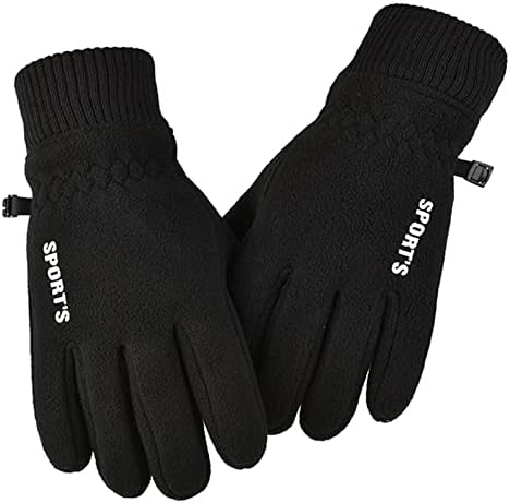 Gloves Mittens Women Cold Weather Womens Two Finger Brushed Insulating Cycling Woolen Knitted Split Finger Gloves Mittens for Women Cold Weather Heated Winter