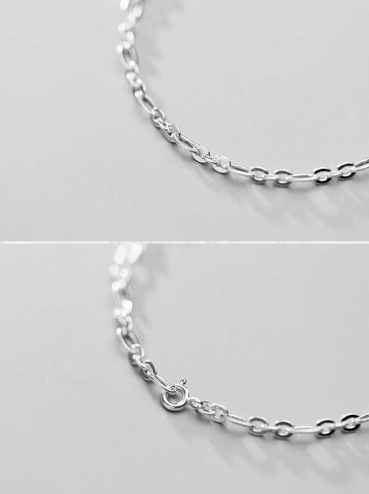 Bracciale Argento 925 Donna - Sfere Lisce Rotonde - Stile Coreano Semplice - Gioiello Moda