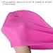 PATIKIL Silicone Swim Cap, 2 Pcs Waterproof Swimming Hat Non-Slip Adult Swimming Caps for Women and Men Swim Training Racing, Pink