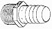 American Granby ERBMA1NL Hex Adapter Male Bronze - 1 in.