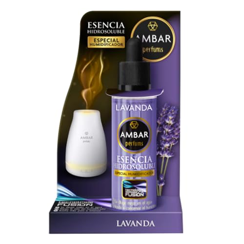 Esencia soluble en agua especial para humidificadores con aroma a lavanda B7SL (paquete de 6).