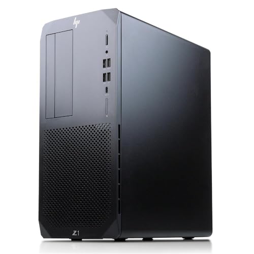 HP Z1 Tower G6 PC Computer Desktop Intel i7-10700, Memoria Ram 32GB DDR4, Disco SSD 1000GB Win 11 Pro (Ricondizionato)