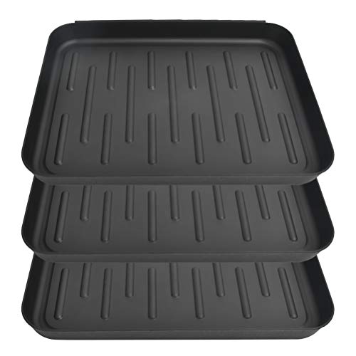 ATPWON Bac d'égouttement pour chaussures - Bac à bottes multi-usages pour bottes de pluie, bottes d'hiver, bottes en caoutchouc Cover