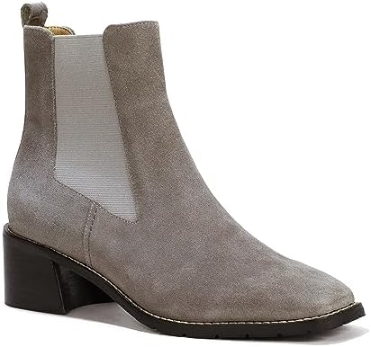 Donald Pliner Women's Flower Suede Fashion Boot, Smoke, 9.5 | Image 3