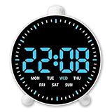 Fonction date et heure : cette horloge affiche non seulement l'heure, mais comprend également un affichage de la date, vous gardant organisé et ponctuel tout au long de votre journée.