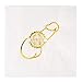 Crisky Bachelorette Cocktail Napkins Gold Same Penis Forever Beverage Dessert Napkins for Bachelorette Decorations, Bachelorette Party Supply. 50Pcs, 3-Ply