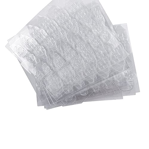 Adhesivo de pegamento para uñas, 600 unidades, cinta de gel transparente flexible...