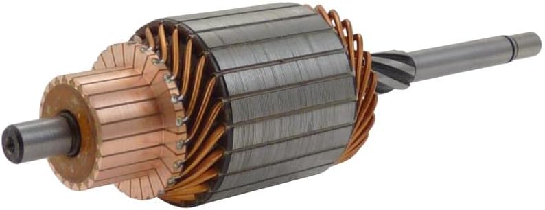 New 12V High Torque Armature Compatible with John Deere 1963-78, Baker 65-77, Caterpillar 69-81, Clark 66-77, Elgin Sweeper 69-79, IHC 63-79, Terex 69-80, Towmotor, White Replaces 1949243 64-01-4992