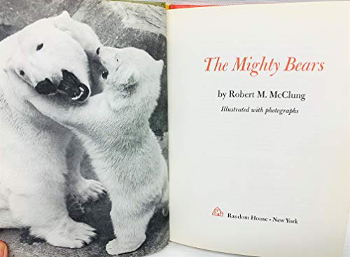 The Mighty Bears 039490141X Book Cover