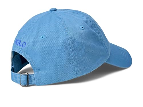 POLO RALPH LAUREN Klasyczna czapka chinosy męska, Niebieska orbita, rozmiar uniwersalny