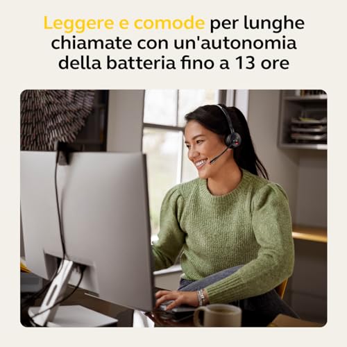 Jabra Engage 55 Cuffie Wireless Mono Con Adattatore Dect, Senza Supporto, Ottimizzato Per Microsoft Teams, Mono, USB-A - 6