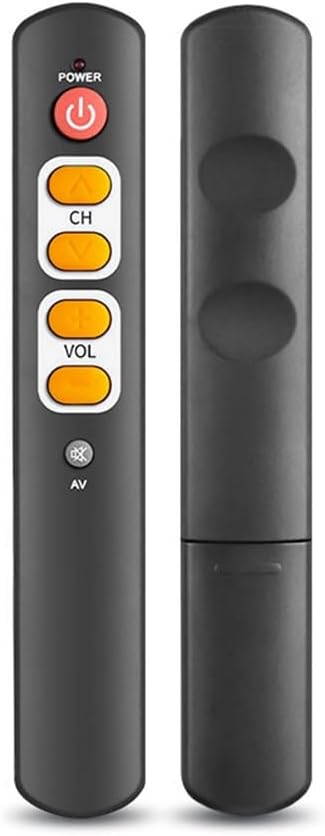 URCET 2PCS Universal 6 Button Smart Remote Control IR Copy Learning Function Remote Control for TV B DVD DVB VCR A