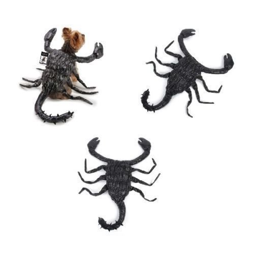 Zack & Zoey Black Scorpion Dog Costume Realistic Creepy Crawly Suit Size Small #TOP5