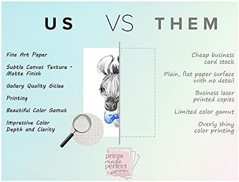 Miniatura 7 de Safari Animals Wall Art Prints - Boy Nursery Decor - Set of 4-8x10 - Unframed - Watercolor