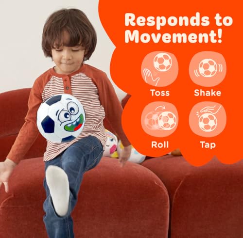 Move2Play TS104 Hilariously Interactive Toy Soccer Ball With Music And Sound Effects, Ball For Toddlers, Birthday Gift For Boys And Girls 1, 2, 3+ Years Old thumb #2