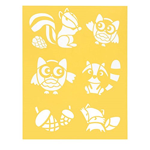 DARICE Stencil Critters, Multicolor