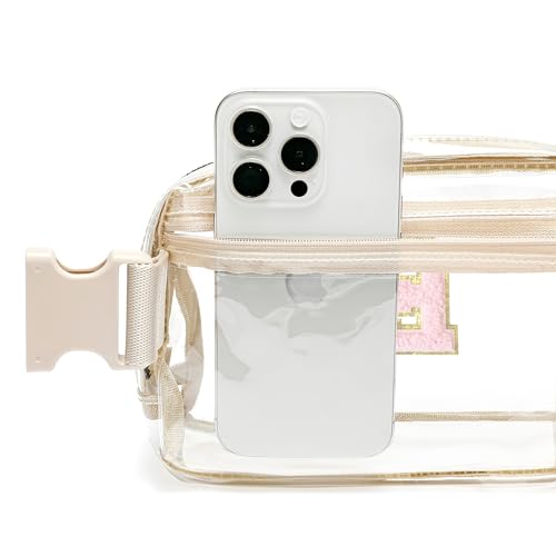 Image of Z-Clear-K Fanny Pack Stadium Approved Crossbody Bag for Women & Men with Adjustable Strap for Concerts, Sports, Travelling, Hiking, Running