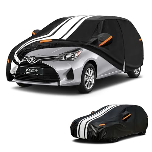 Image of Kayme Heavy Duty Car Cover Custom Fit for Toyota Yaris (2003-2026)