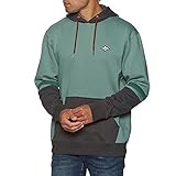 Material: 20% poliéster Billabong Spencer - Sudadera con capucha para hombre, Light Marine, Small