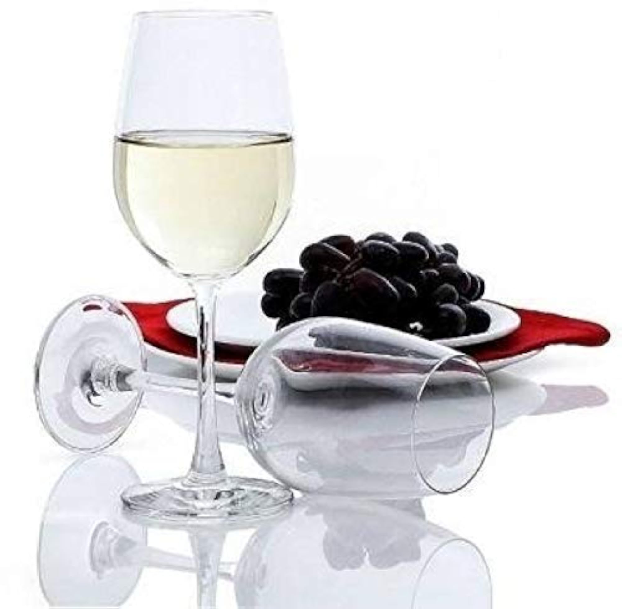 Italian Premium Crystal Brandy Glass Set of 6, 400 ml