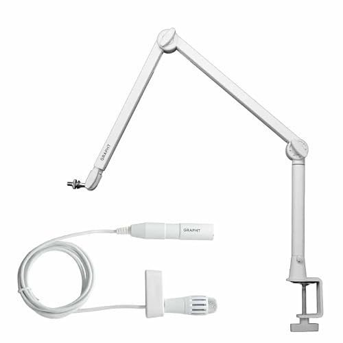 GRAPHT Over Monitor Microphone Arm (Pure White) �}�C�N�Z�b�g �z���C�g