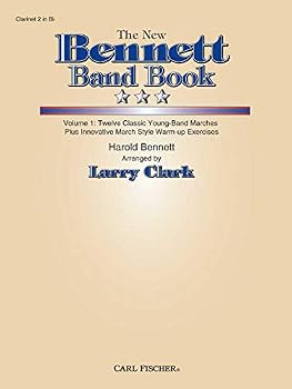 Paperback JB77 - The New Bennett Band Book - Clarinet II Vol. 1 (CONCERT BAND/HA) Book