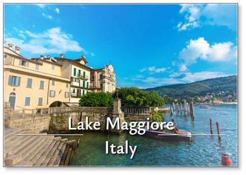 Magnete da Frigorifero Lago Maggiore, Stresa, Italia